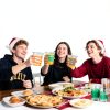 Atonofun Christmas Cups Clear Disposable Party Home-4