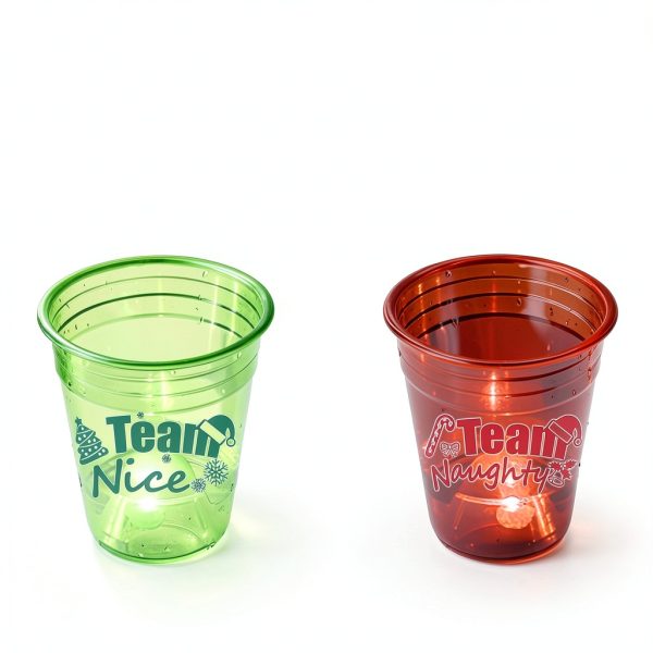 YHFUISK Christmas Glowing Pong Set LED Party Game-1