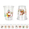 QZYL Christmas Plastic Cups 14oz Disposable Party Supplies-2