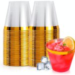 VajilaPhil Gold Party Cups Disposable BPA Free Elegant-0