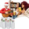 QZYL Christmas Plastic Cups 14oz Disposable Party Supplies-3