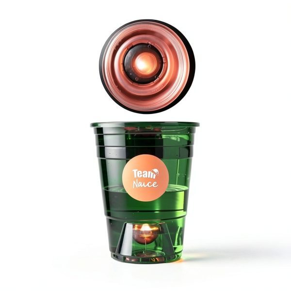 YHFUISK Christmas Glowing Pong Set LED Party Game-3