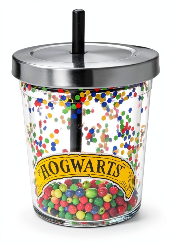 Harry Potter Glitter Cup Insulated Tumbler Spoontiques-2