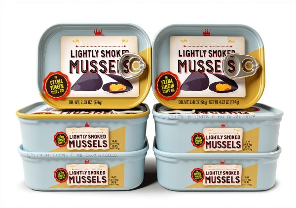Trader Joes Lightly Smoked Mussels in Olive Oil Canned-0