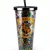 Harry Potter Glitter Cup Insulated Tumbler Spoontiques-1