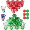 YHFUISK Christmas Glowing Pong Set LED Party Game-0