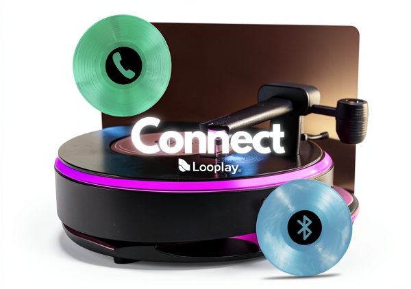 Vinyl Turntable Looplay Bluetooth Speakers-6