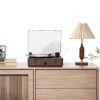 Mersoco Wooden Vinyl Player with Built-in Speakers-5