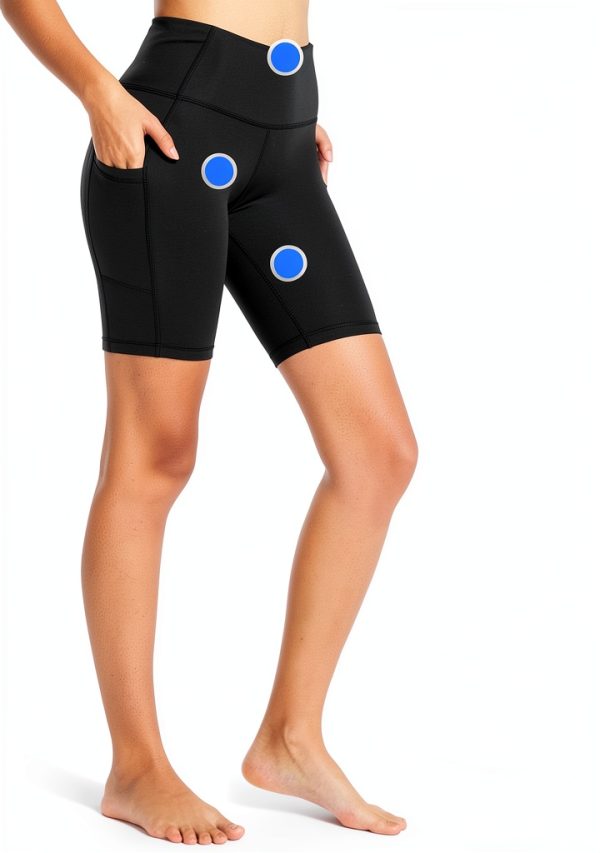 Women's Athletic Shorts Baleaf Moisture Wicking High Waist Compression-3