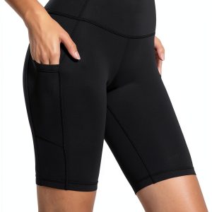 Women's Athletic Shorts Baleaf Moisture Wicking High Waist Compression-0