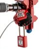 Master Lock Red Lockout Tagout Safety Padlock with Key 410RED 1.5"-4