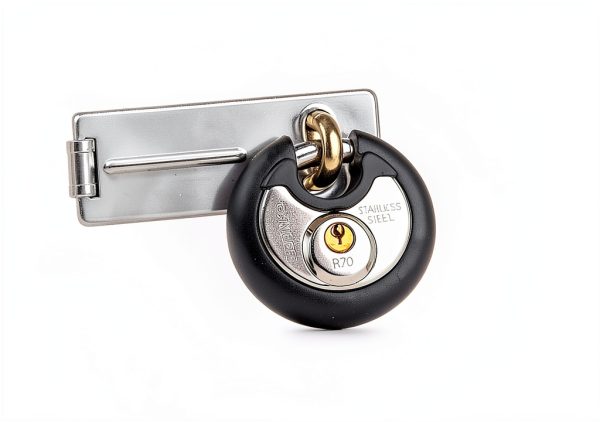 BRINKS Heavy Duty Padlock 70mm Discus Keyed for Shed Garage Toolbox-3