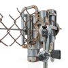 Master Lock Magnum Heavy-Duty Stainless-Steel Discus Padlock with Keys, Keyed Alike Heavy Duty Storage Lock for Indoor or Outdoor Use, M40XKAD-3