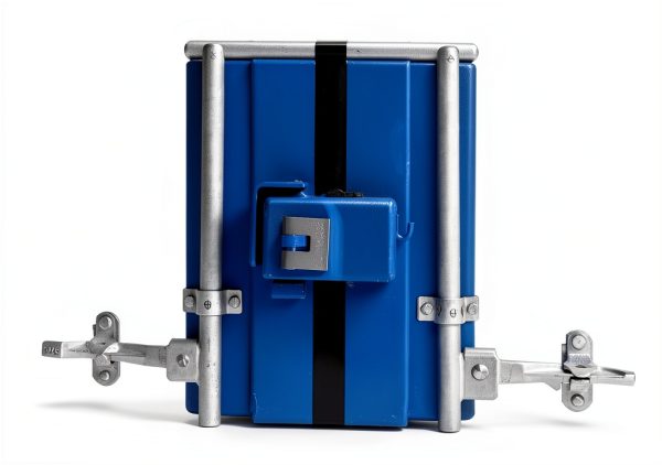 Britanium® BRP74 [Armoured] High Security Padlock - [Anti Drill Cylinder] - Heavy Duty Lock for Storage Unit with 0.67” Shackle Clearance, Motorbike, Shed & Garage Silver-5