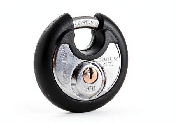 BRINKS Heavy Duty Padlock 70mm Discus Keyed for Shed Garage Toolbox-1